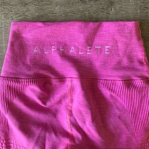 Alphalete neon pink workout leggings